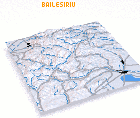 3d view of Băile Siriu