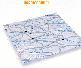 3d view of Vorniceni Mici