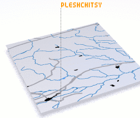 3d view of Pleshchitsy