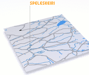 3d view of Spēles-Ķeiri