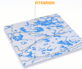 3d view of Pitkäniemi