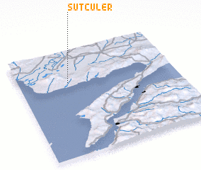 3d view of Sütçüler