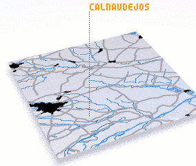 3d view of Câlnău de Jos