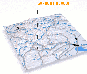 3d view of Gura Cătiaşului