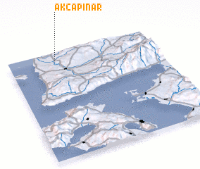 3d view of Akçapınar