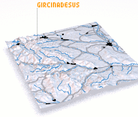 3d view of Gîrcina de Sus