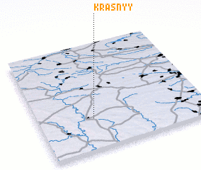 3d view of Krasnyy