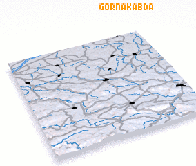 3d view of Gorna Kabda