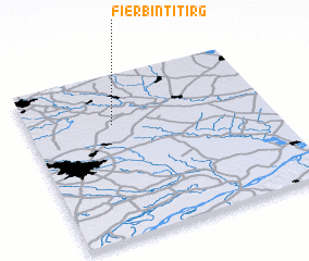 3d view of Fierbinţi-Tîrg