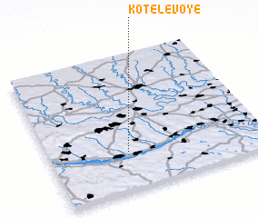 3d view of Kotelevoye