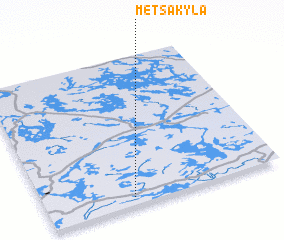 3d view of Metsäkylä