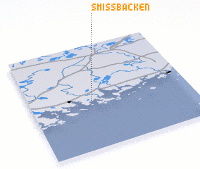 3d view of Smissbacken