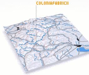 3d view of Colonia Fabricii