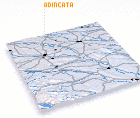 3d view of Adîncata