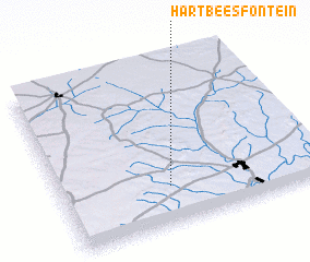 3d view of Hartbeesfontein