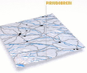 3d view of Pîrîu Dobreni