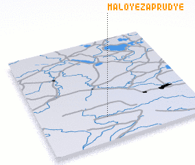 3d view of Maloye Zaprudʼye