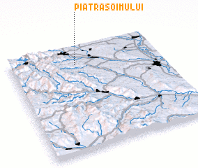 3d view of Piatra Şoimului