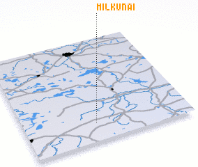 3d view of Milkūnai