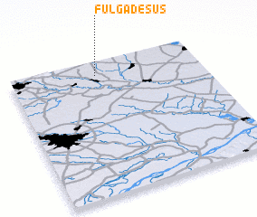 3d view of Fulga de Sus