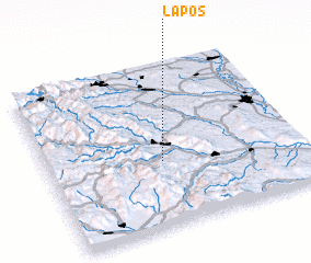 3d view of Lapoş