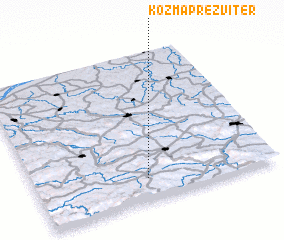 3d view of Kozma Prezviter