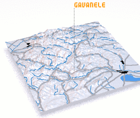 3d view of Găvanele