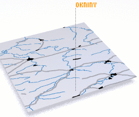 3d view of Okniny