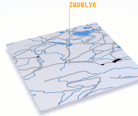 3d view of Zavelʼye