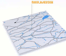 3d view of Nikolajevska