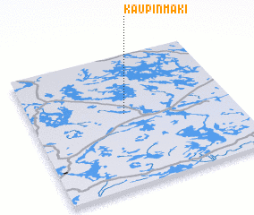 3d view of Kaupinmäki