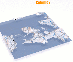 3d view of Karaköy