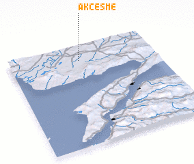 3d view of Akçeşme