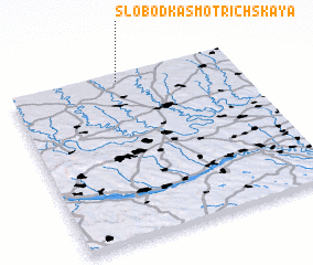 3d view of Slobodka-Smotrichskaya