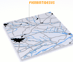 3d view of Fierbinţi de Sus