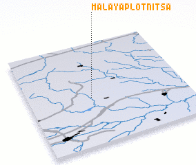 3d view of Malaya Plotnitsa