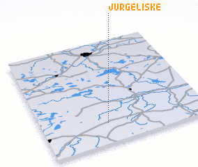 3d view of Jurgeliškė