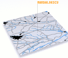 3d view of Mardaloescu