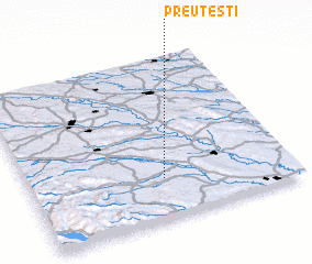 3d view of Preuteşti