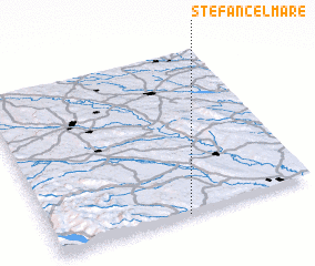 3d view of Ştefan cel Mare