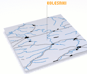 3d view of Kolesniki