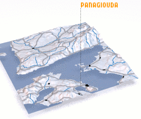 3d view of Panagioúda