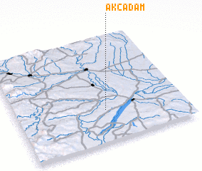 3d view of Akçadam