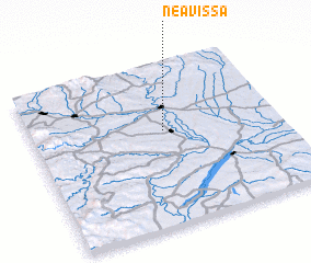 3d view of Néa Víssa