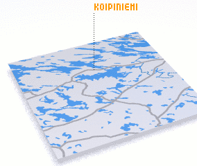 3d view of Koipiniemi