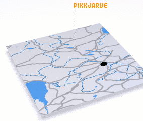 3d view of Pikkjärve