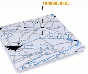 3d view of Tămădău Mare