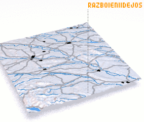 3d view of Războienii de Jos