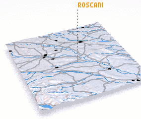 3d view of Roşcani