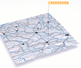 3d view of Cherkovna